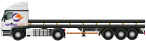 Semi trailer truck